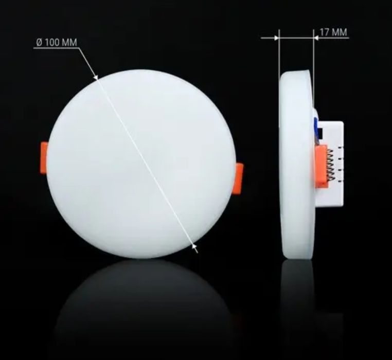 LED світильник BIOM UNI 8W 12W 18W 24W 32w точковий врізний (РУХЛИВІ К