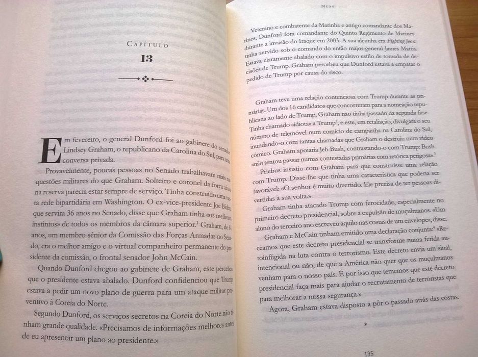 MEDO, Trump na Casa Branca -  Bob Woodward