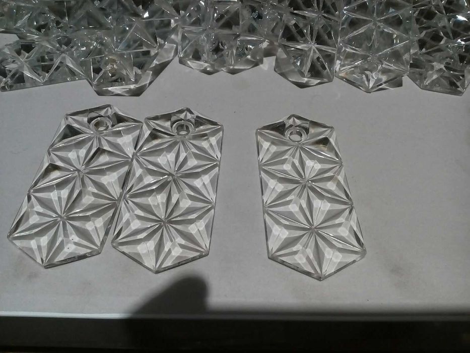 Запасні хрусталики з люстри ссср чешский хрусталь