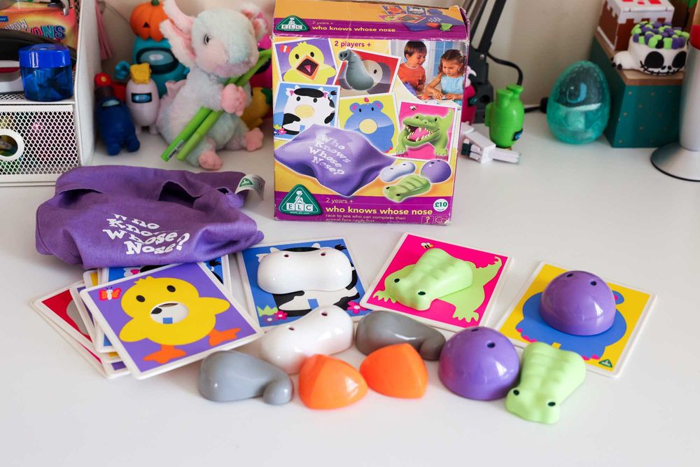 ELC іграшка Хто знає, чий ніс? Who knows whose nose?