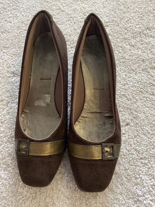 Sapatos camurça, tamanho 37