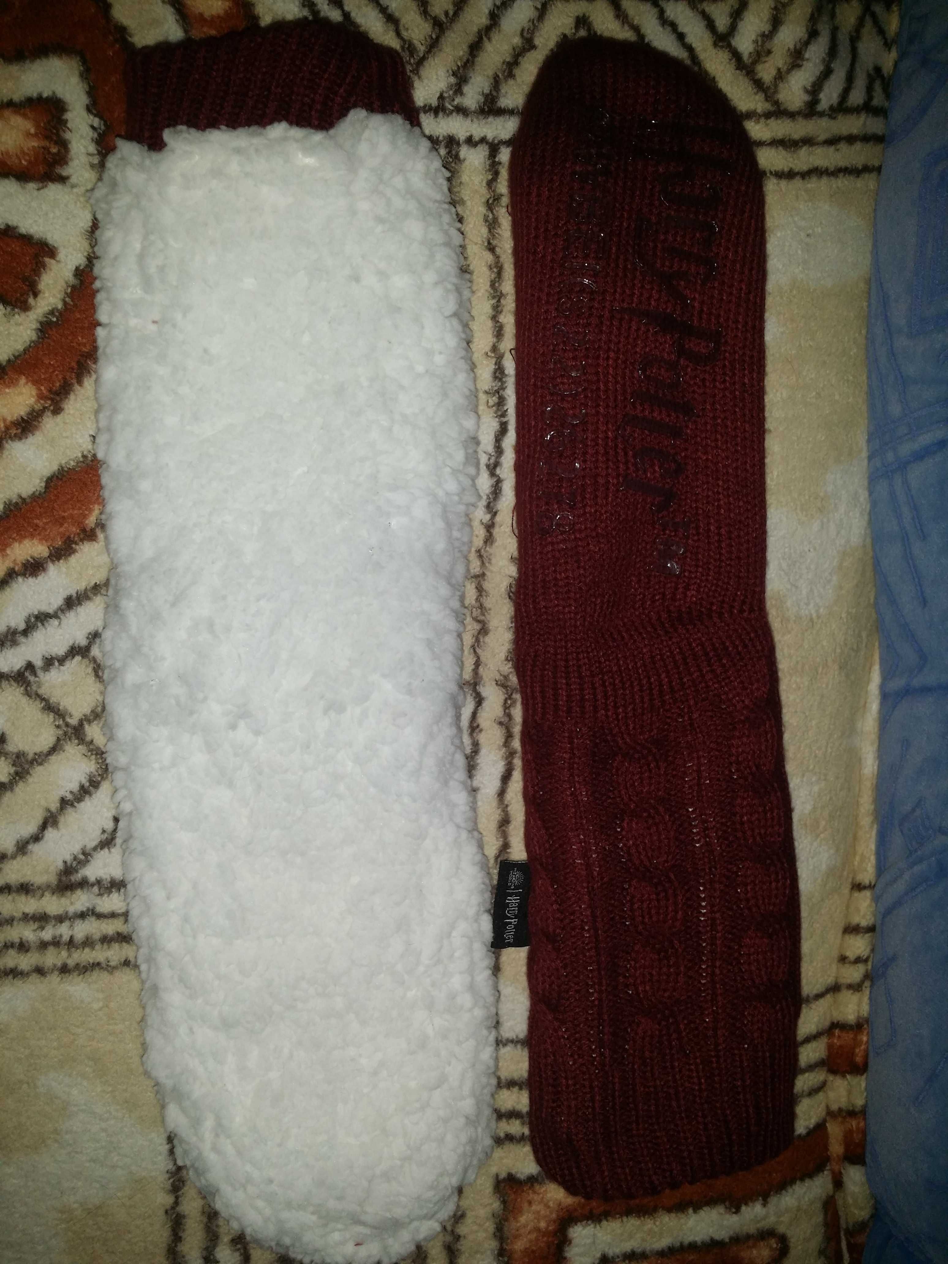 Носки зимние утеплённые с силиконовой подмёткой