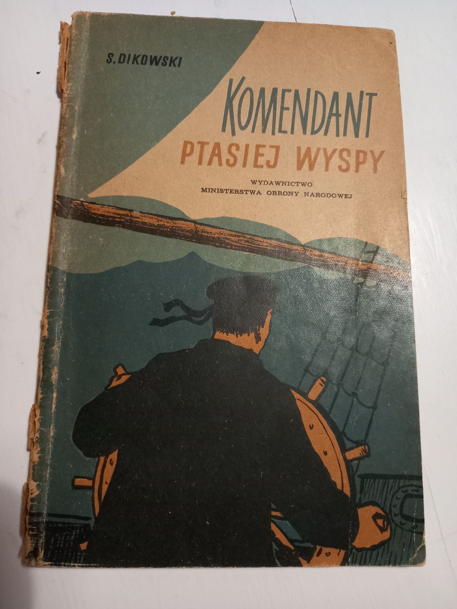 Komendant Ptasiej Wyspy S. Dikowski 1953r.