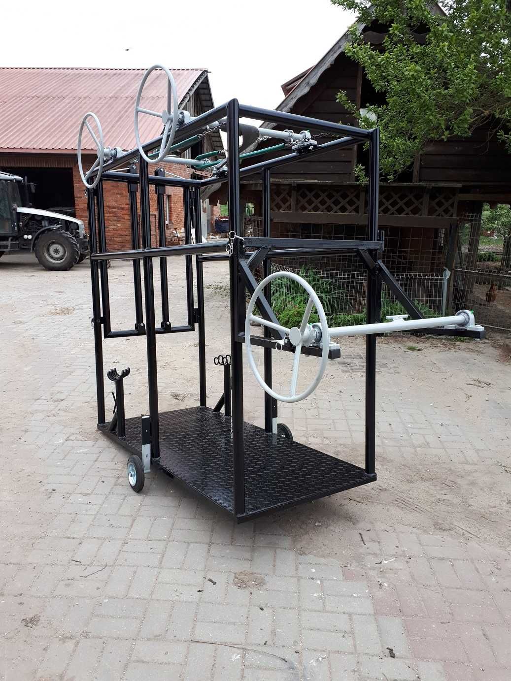 Poskrom stacjonarny - gruba rura