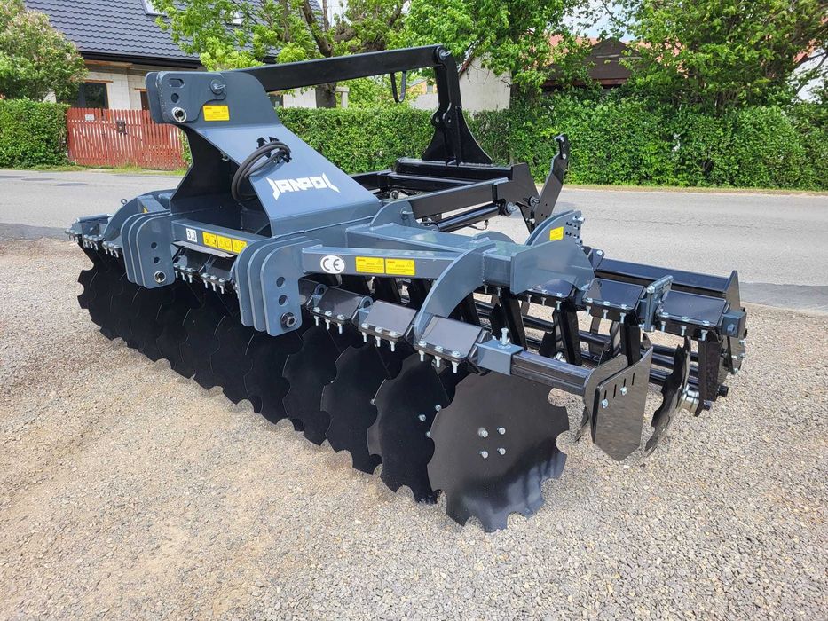 Agregat talerzowy JANPOL 2,5/2,7/3m HYDROPAK rura/struna/packer LEKKI