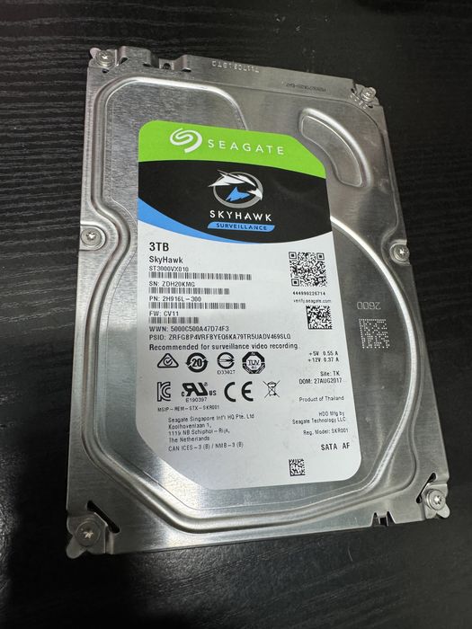 Продам жесткий диск Seagate 3 TB