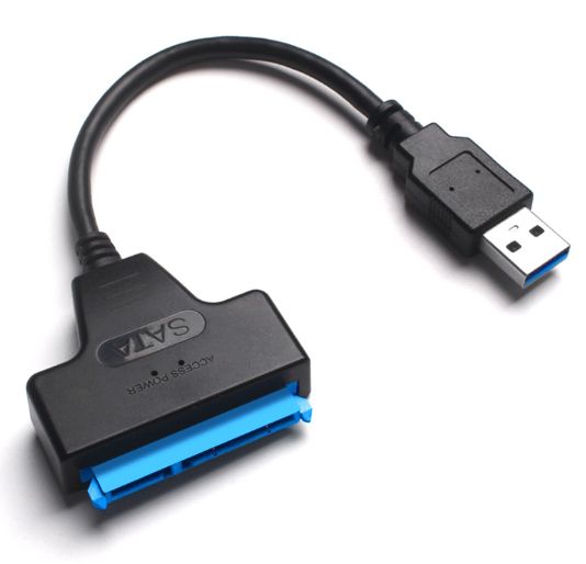 USB 3.0 -> SATA адаптер/контроллер для 2.5" HDD/SSD диск переходник