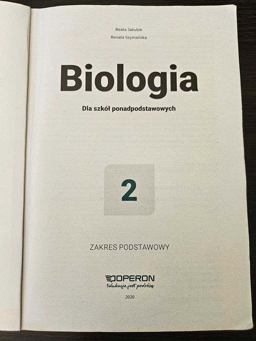 Biologia 2. Zakres podstawowy. Operon