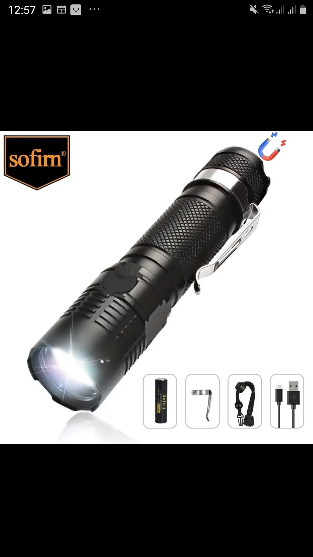 Sofirn s11 black 18650