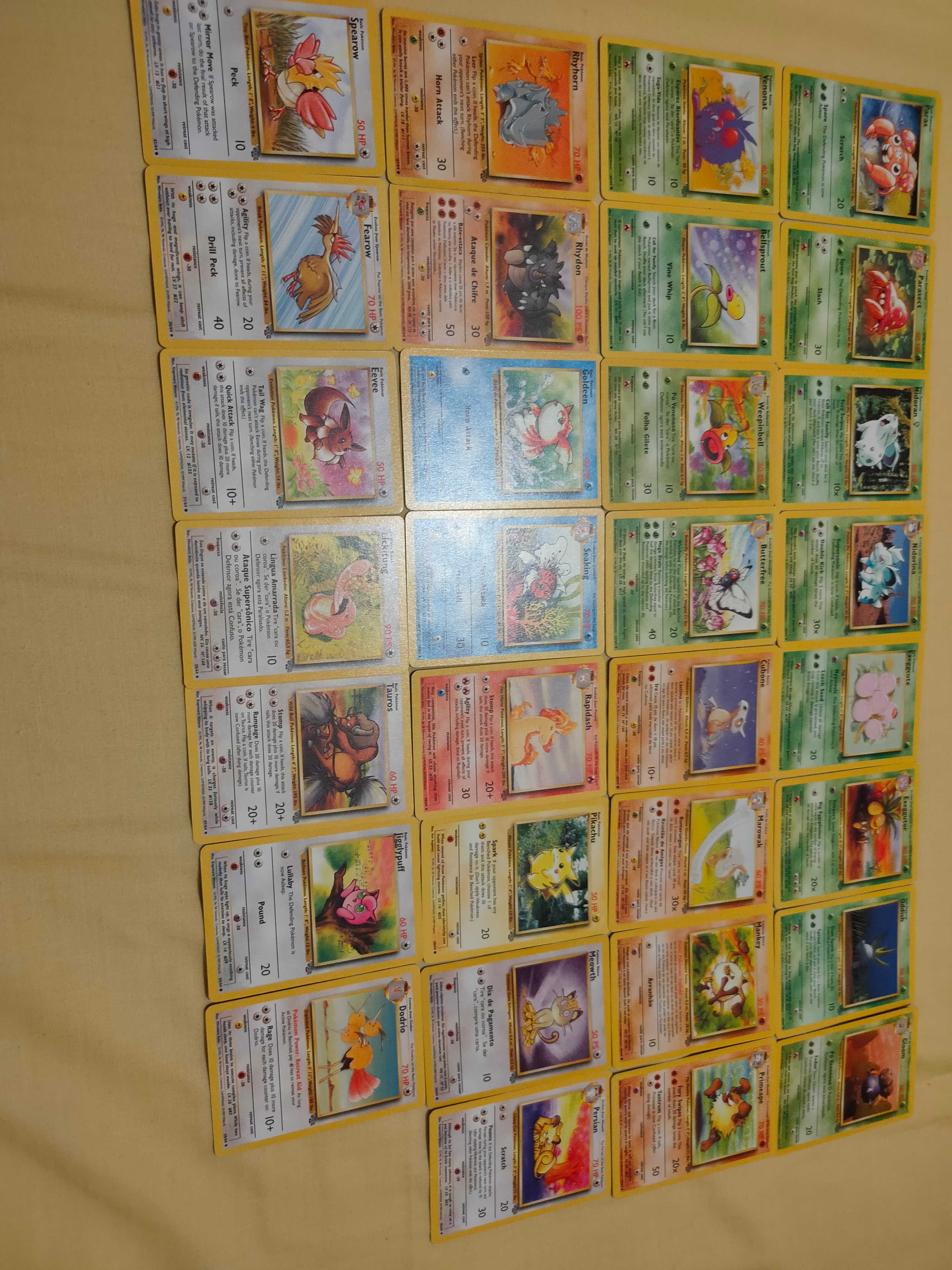 Cartas Pokémon Jungle