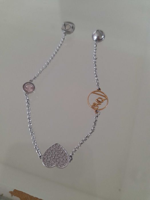 Bransoletka Swarovski, stal, 17 cm, kolekcja Remix