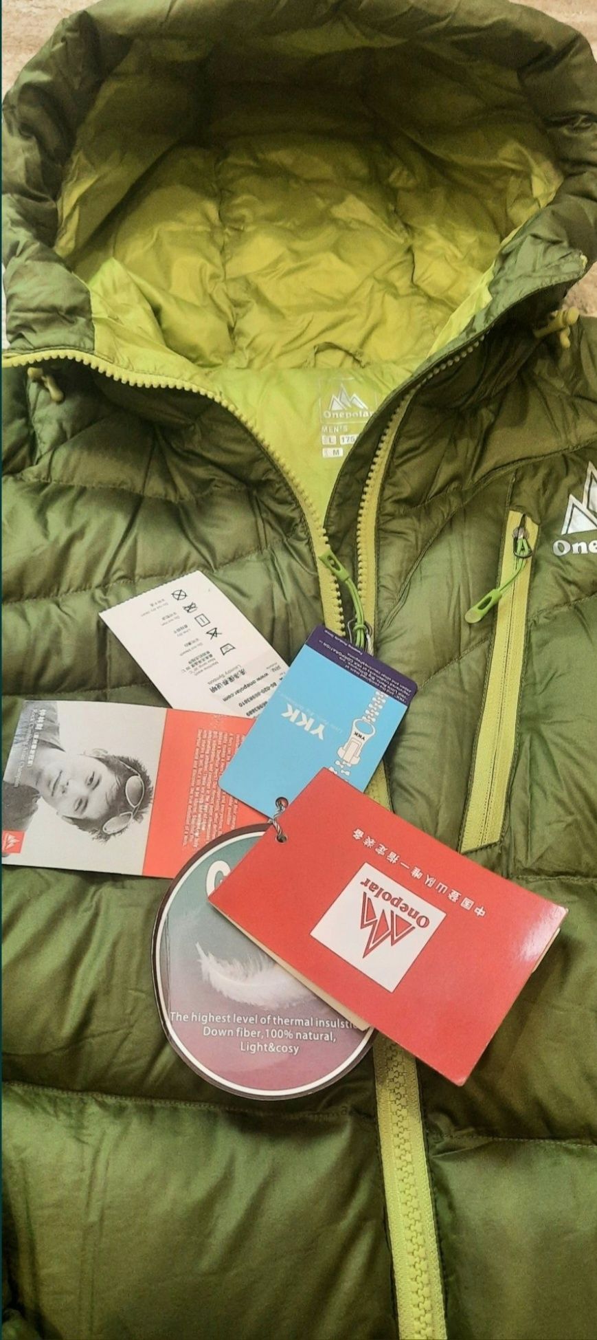 Куртка пуховик Onepolar down M