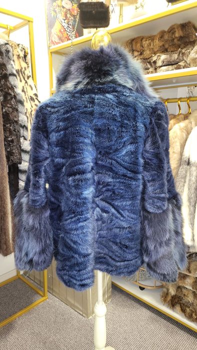 Casaco Exclusivo Vison com Raposa