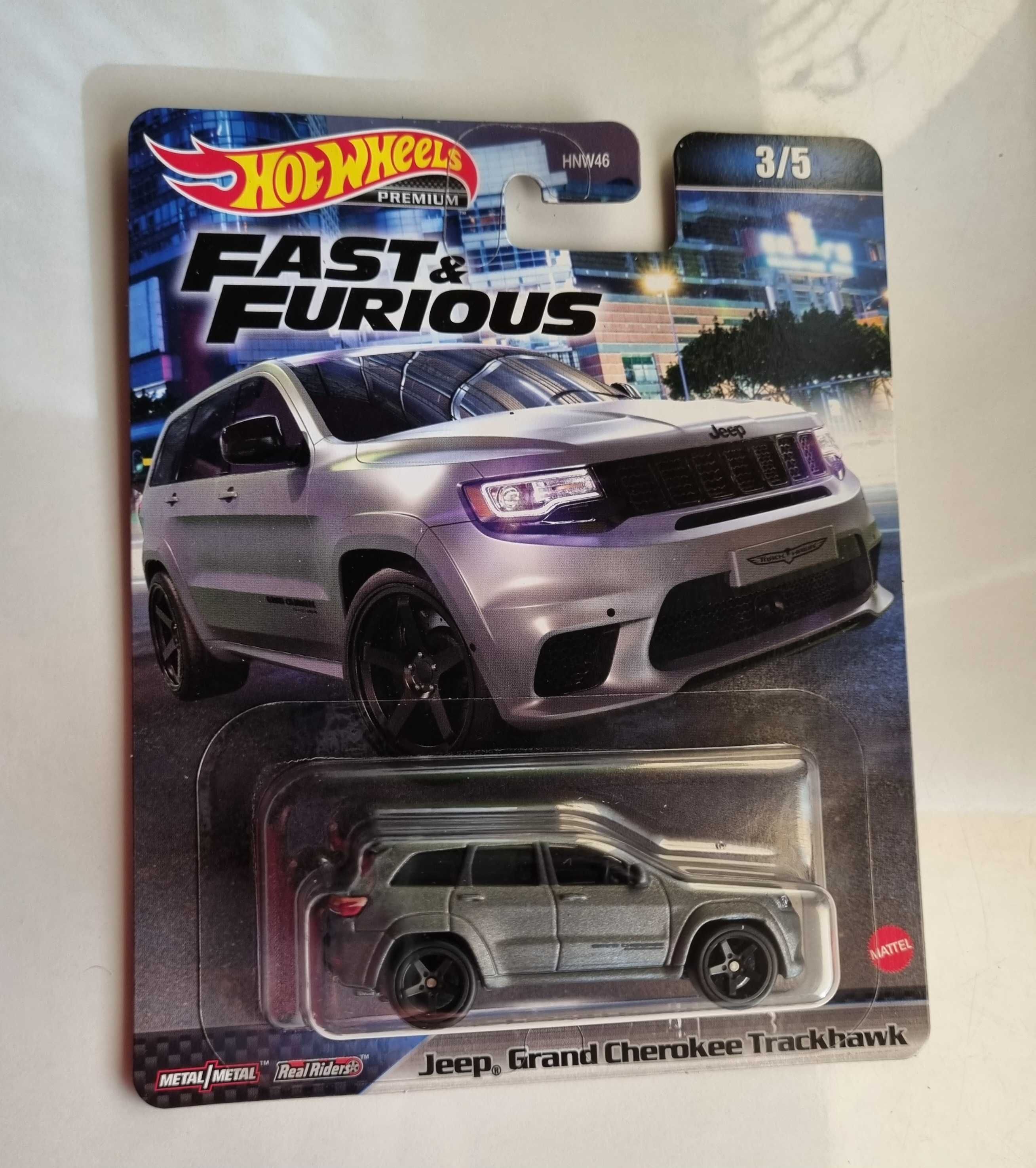 Hot Wheels Premium Jeep Grand Cherokee Fast and Furious autko