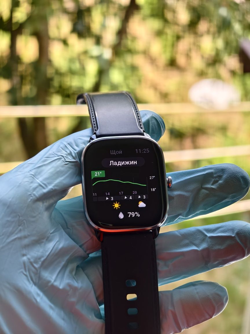 Amazfit GTS 4 mini годинник розумний смарт black