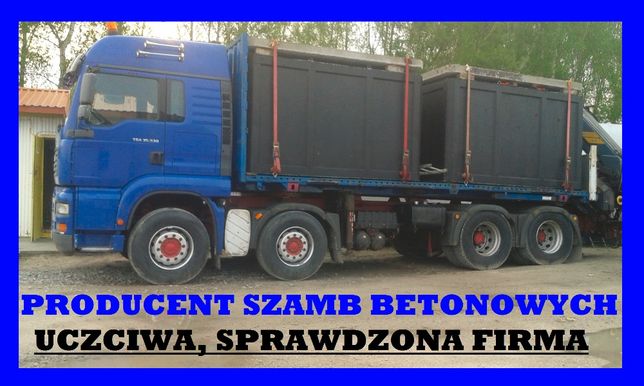 Zbiorniki betonowe szambo szamba Łódź Łowicz Kutno Rawa Sieradz