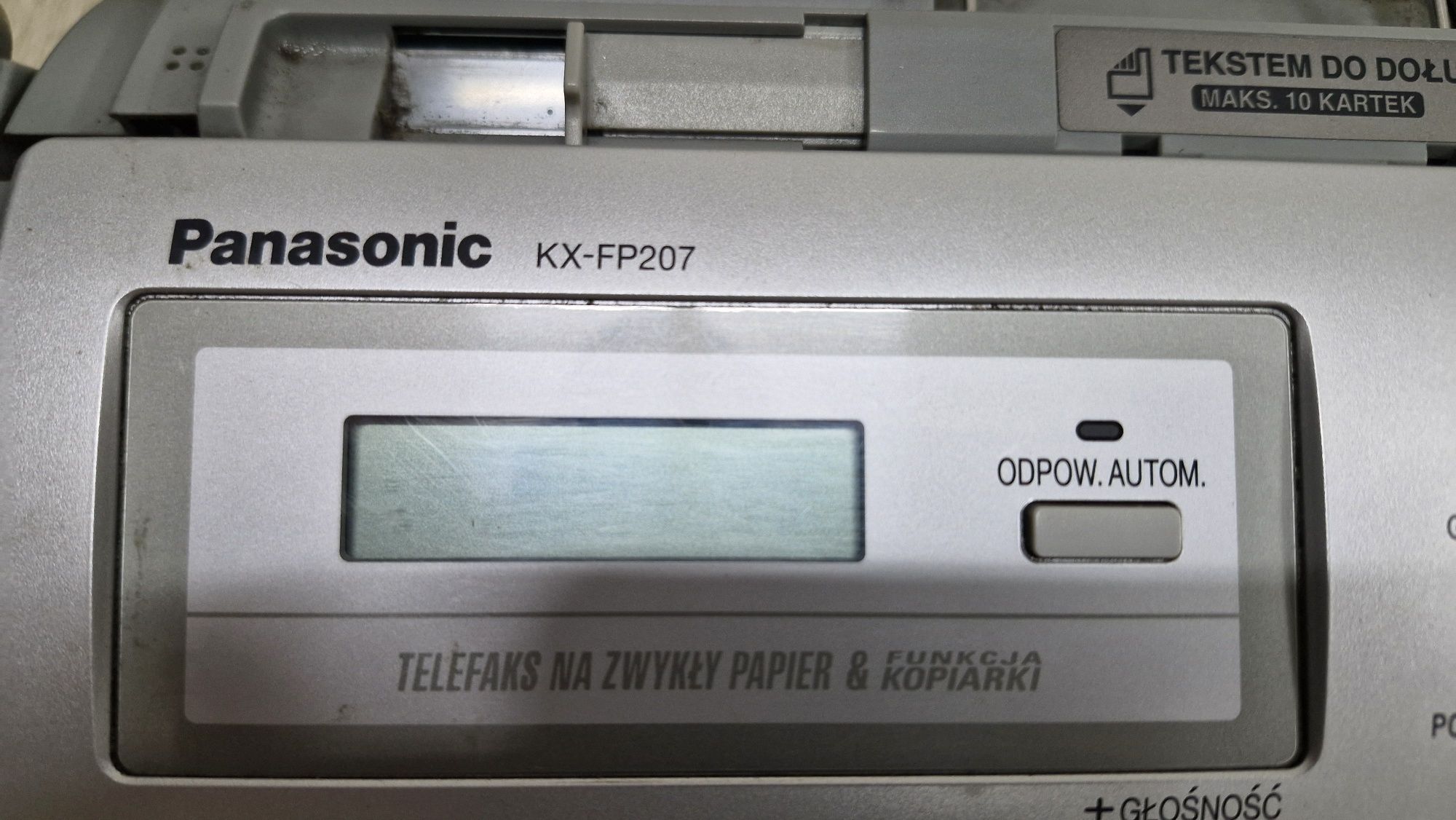 Telefon fax Panasonic KX-FP207