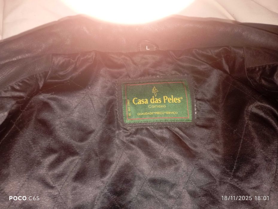 casaco pele da casa das peles