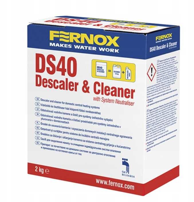 FERNOX DS 40 Środek do czyszczenia zanieczyszczeń PROSZEK C.O 2 KG