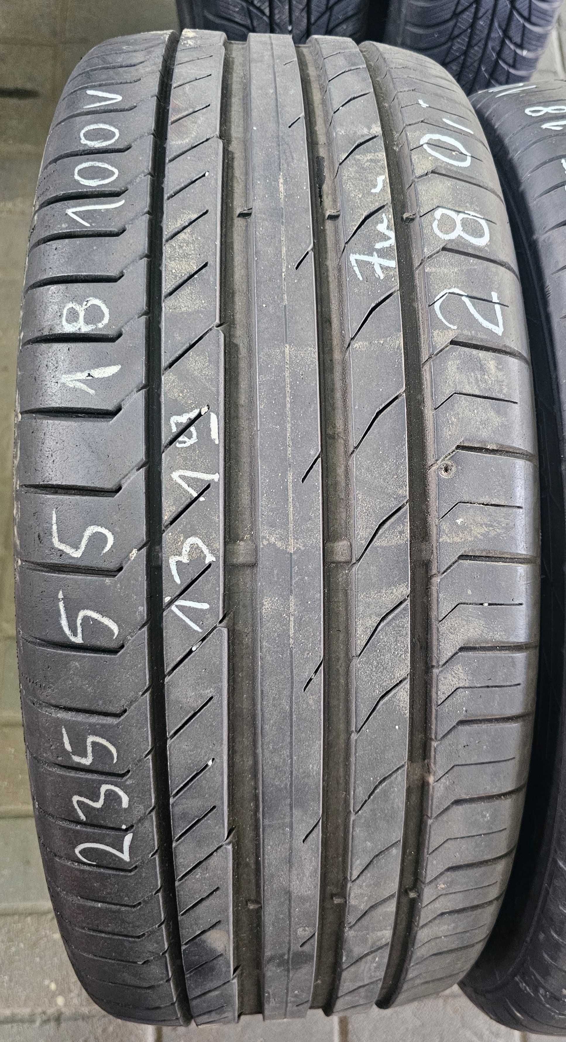 235/55R18 Continental Conti sport contact 5 SUV Conti Seal Lato