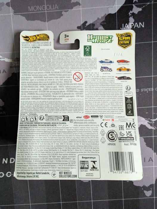 Hot Wheels premium 4x Car Culture, Race Day plus Hammer Drop, nowy