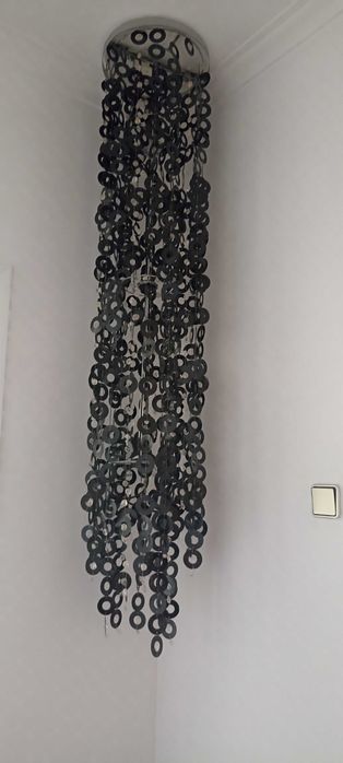 Lustre teto 3 lâmpadas