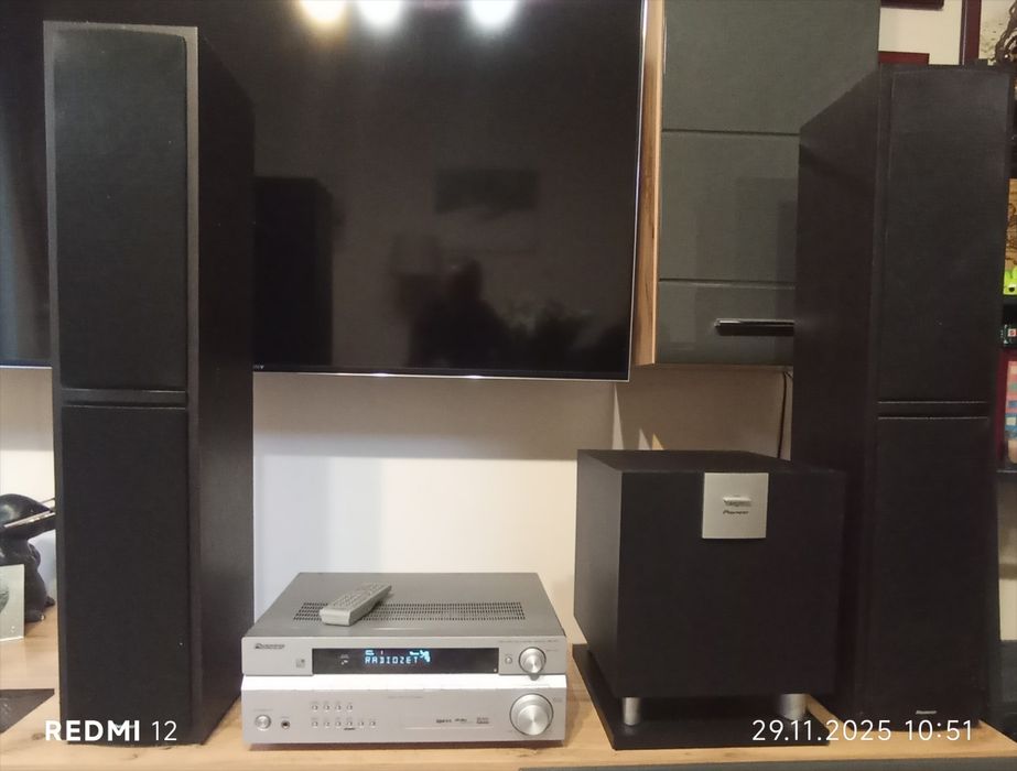 Kino domowe Pioneer VSX 417 S stan idealny.