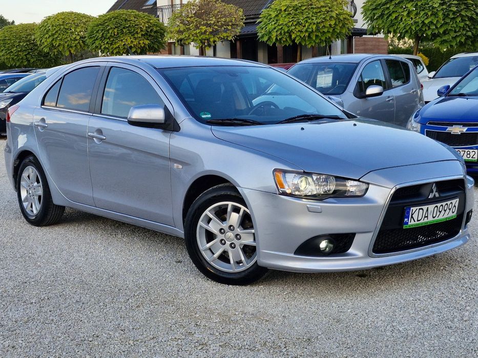 Mitsubishi Lancer Śliczny 1.6B 180 tyś km z Niemiec bezwypadkowy zarejestrowany ful opcj