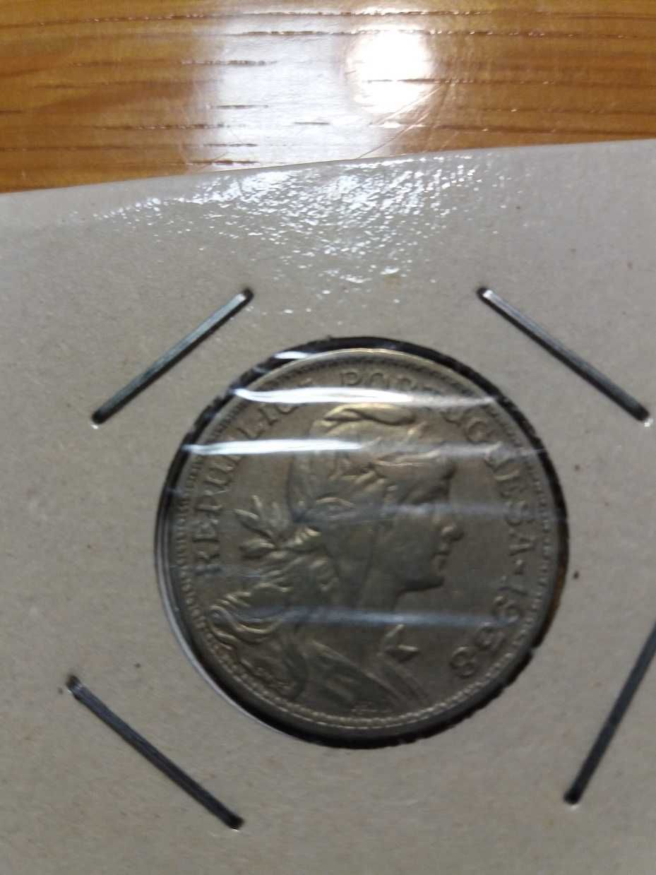 Moedas 50 centavos  1935 e 1938