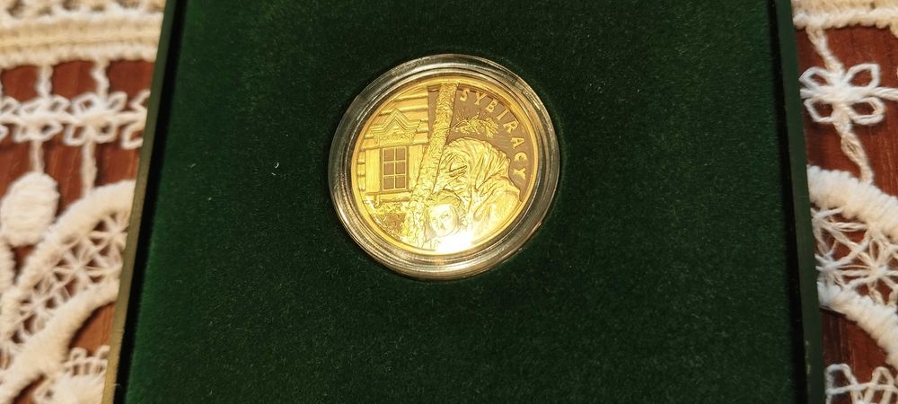 100 zł  Sybiracy moneta ze złota