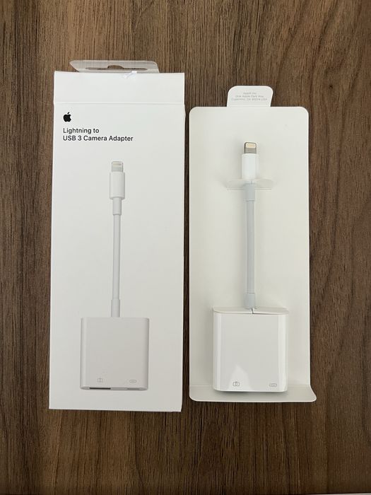 Adaptador de câmara Lightning para USB 3 Novo