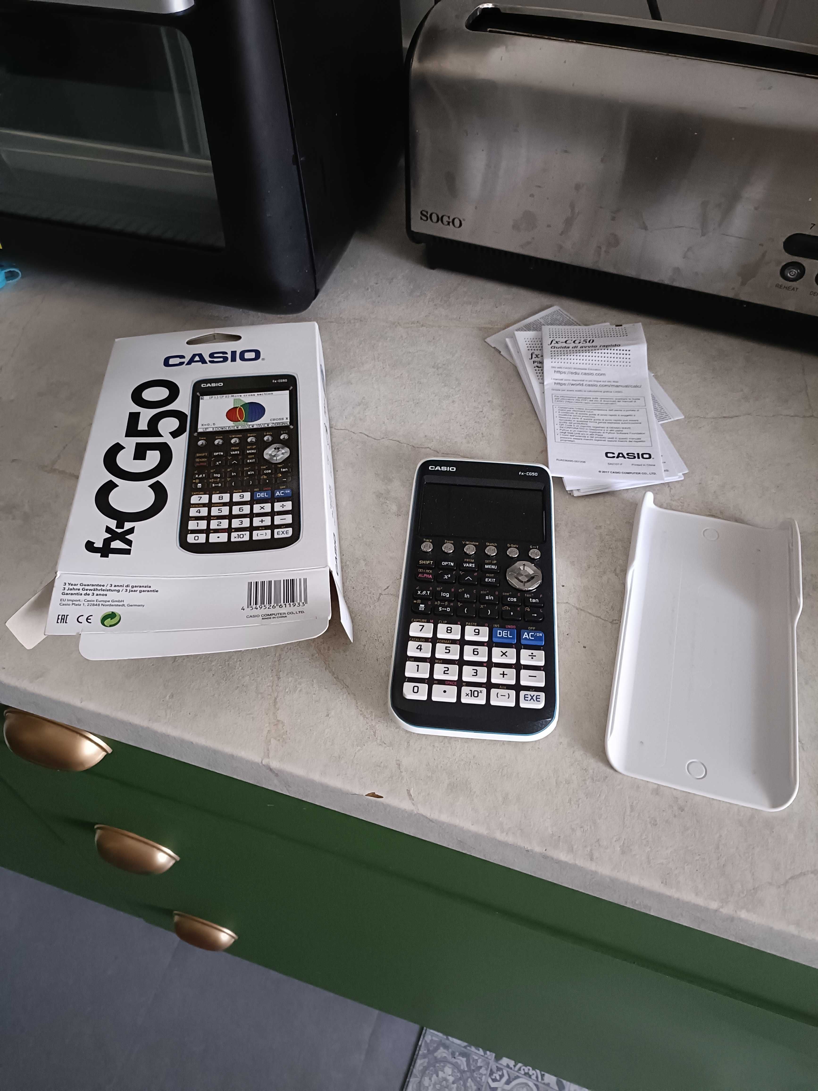 Calculadora gráfica Casio fx-CG50 em otimo estado, 1 ano de uso