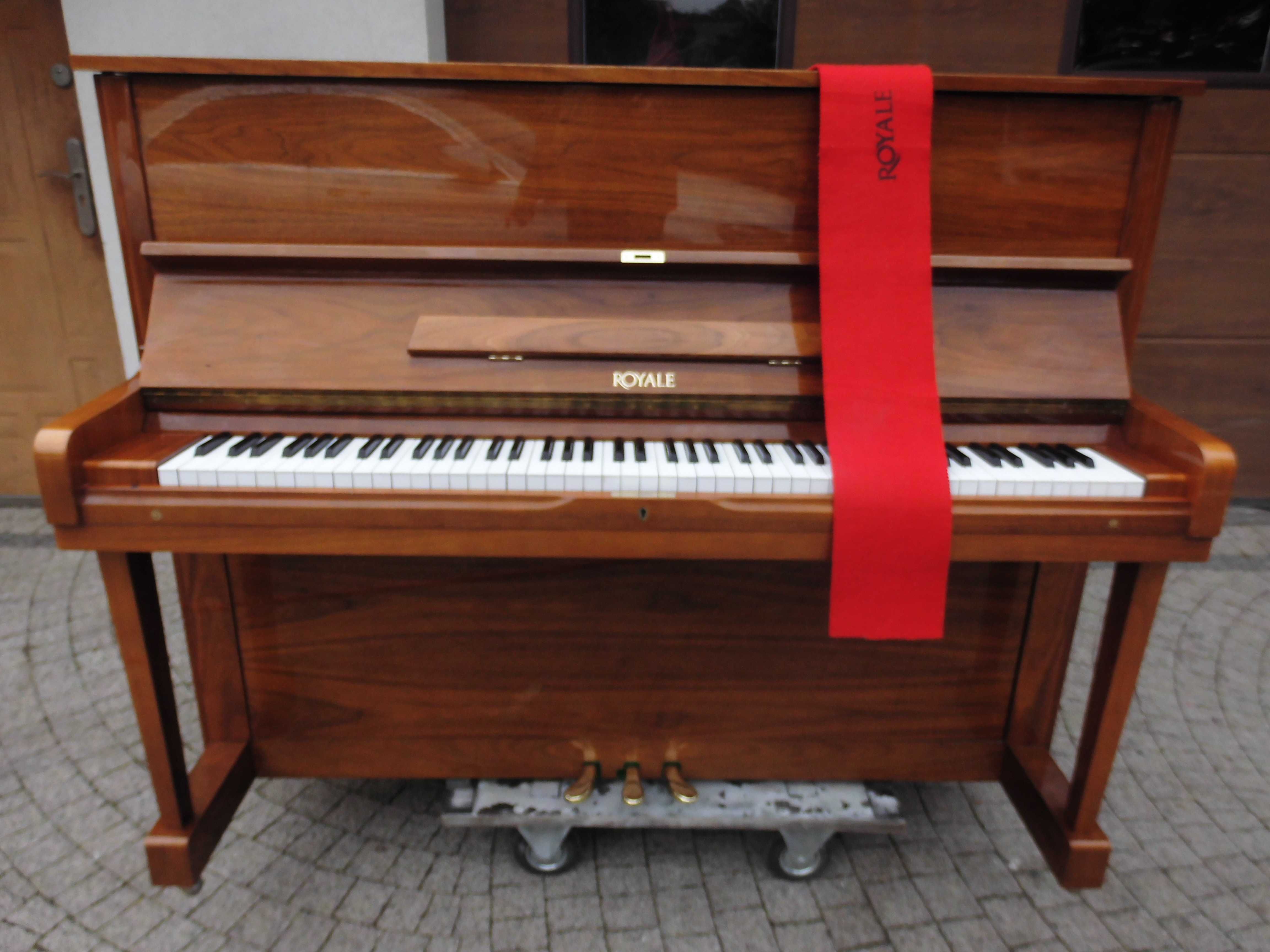 Pianino wysokie 2001r Korea Royale RS121 oryginal na gotowo transport