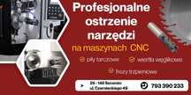 Ostrzenie pił tarczowych, frezów HM