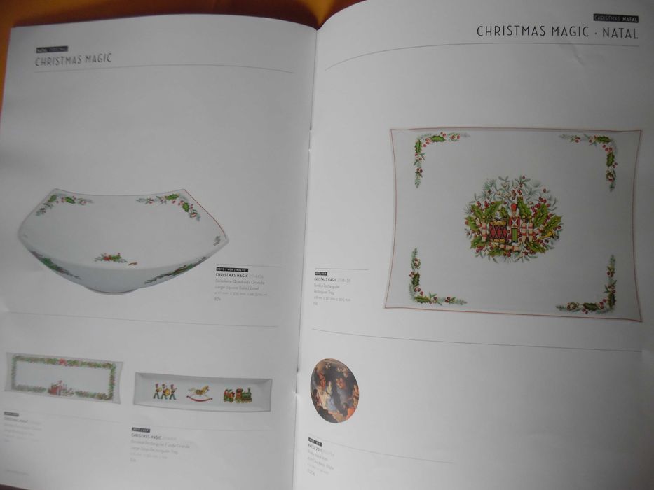 Catálogo de preços Vista Alegre 2011/2012 com as diversas marcas