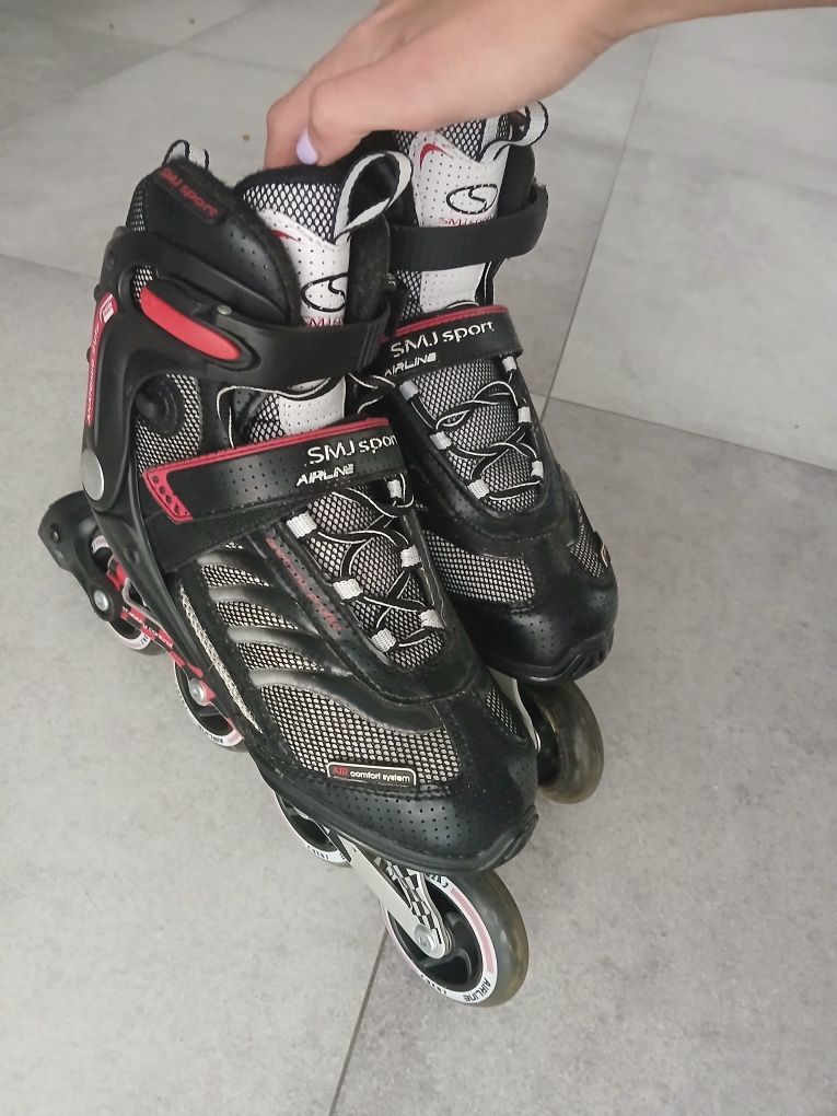 Rolki r.43 SMJ Sport 1 raz użyte!
