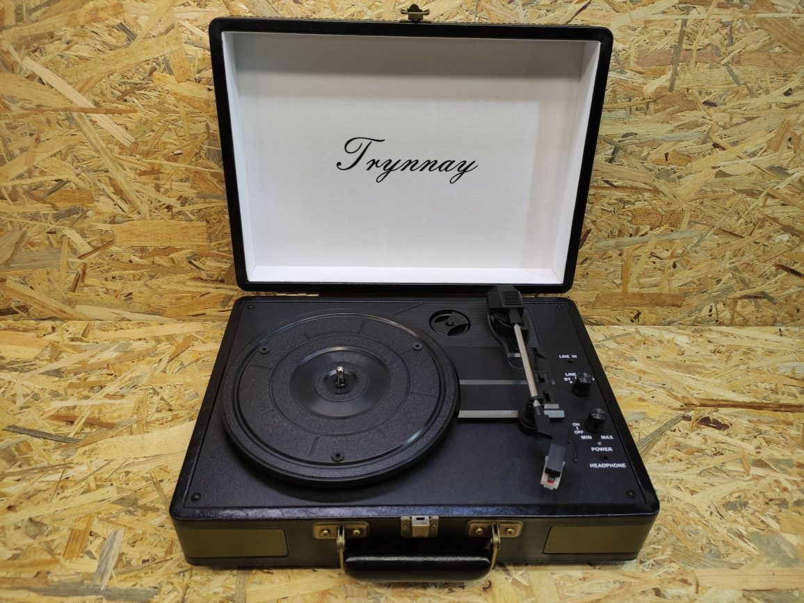 Портативний вініловий програвач Trynnay Turntable Record Player