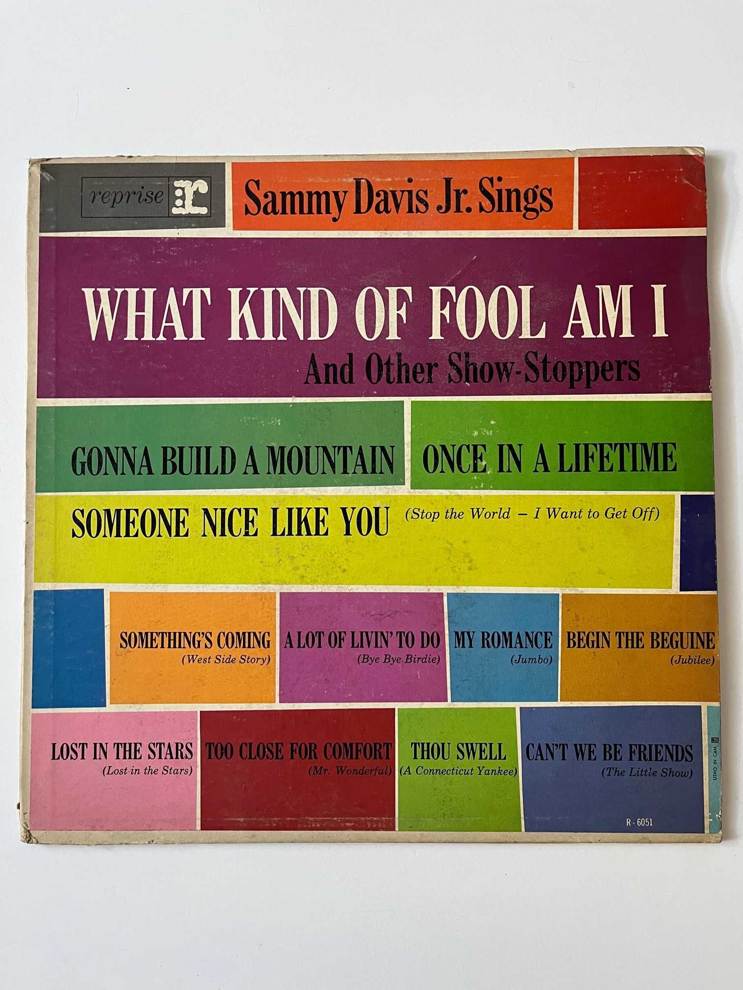 Sammy Davis Of Fool  Am I - USA winyl