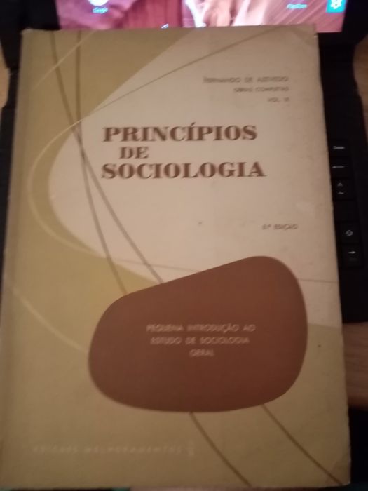Fernando de Azevedo Princípios de Sociologia