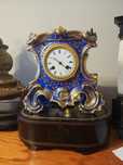 Zegar porcelanowy Stary
