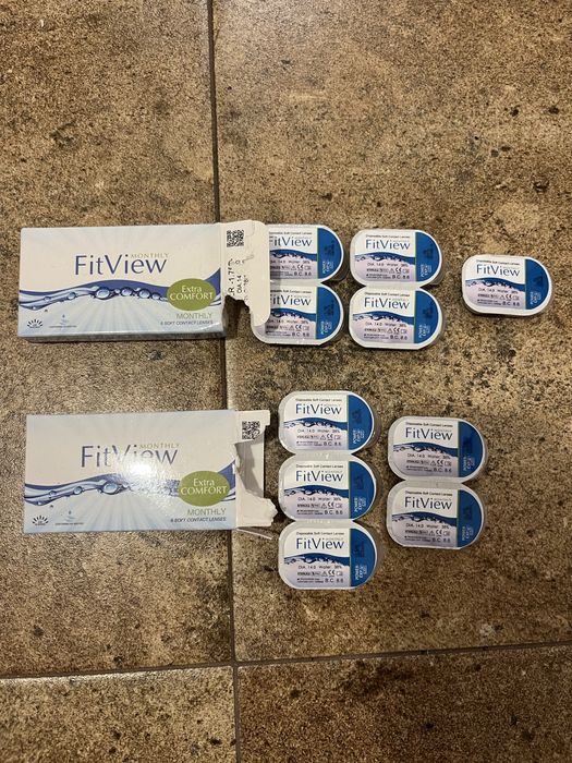 Soczewki kontaktowe Fitview -1.75 i -1.50
