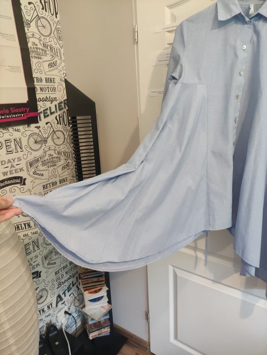 Mocno asymetryczna koszula