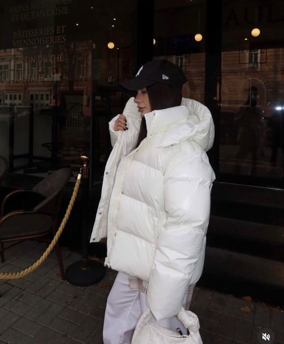 Трендовий пуховик 2025-26 пух