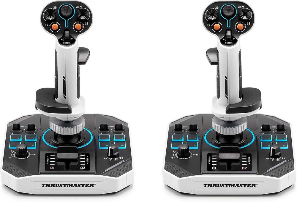 Joystick Symulator Lotu Thrustmaster Sol-R 2 HOSAS Space Sim Duo