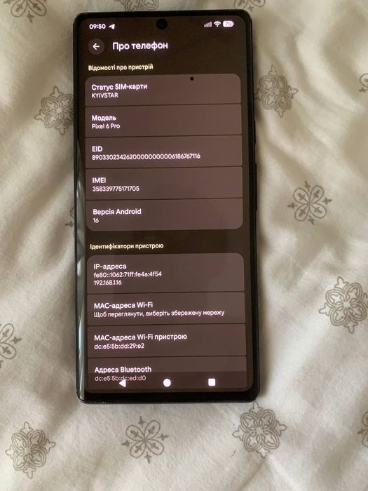 Google pixel 6 pro 8/128