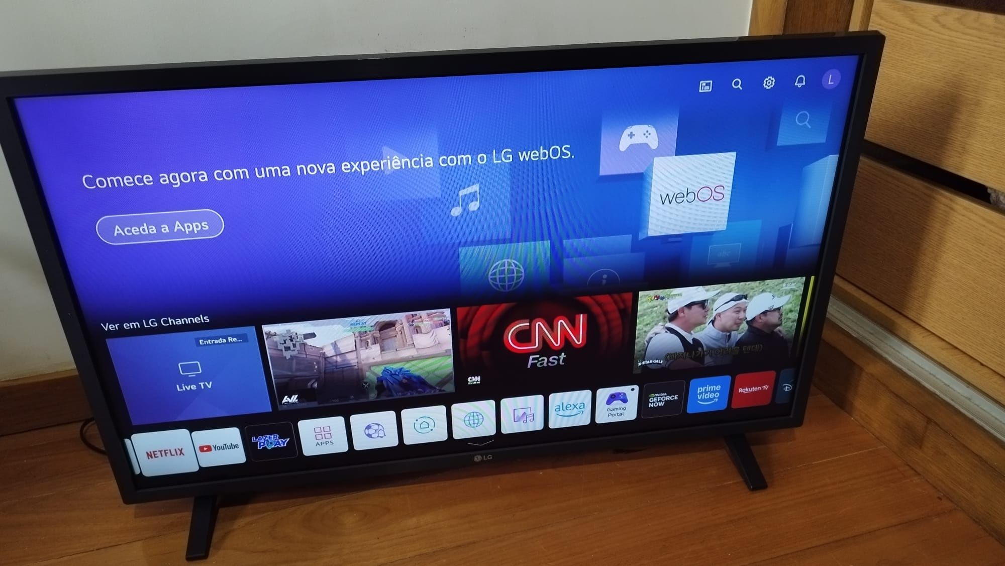 Smart a Tv LG 32' como nova