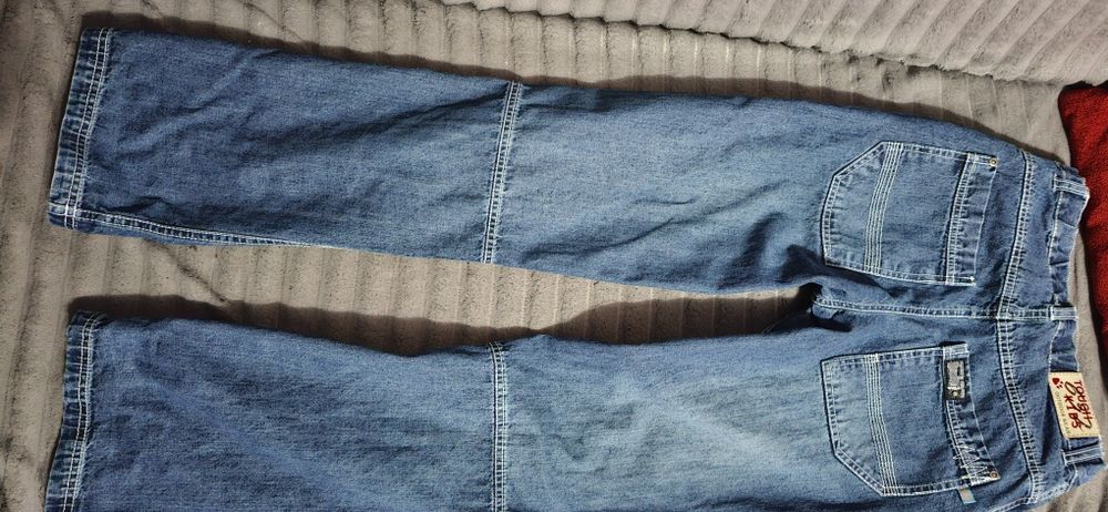 Spodnie jeans 164