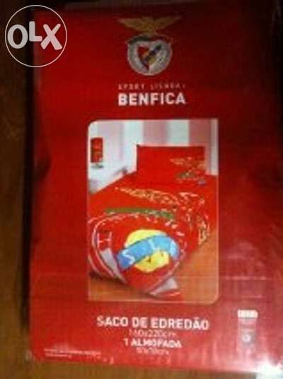 Capa edredão Benfica solteiro