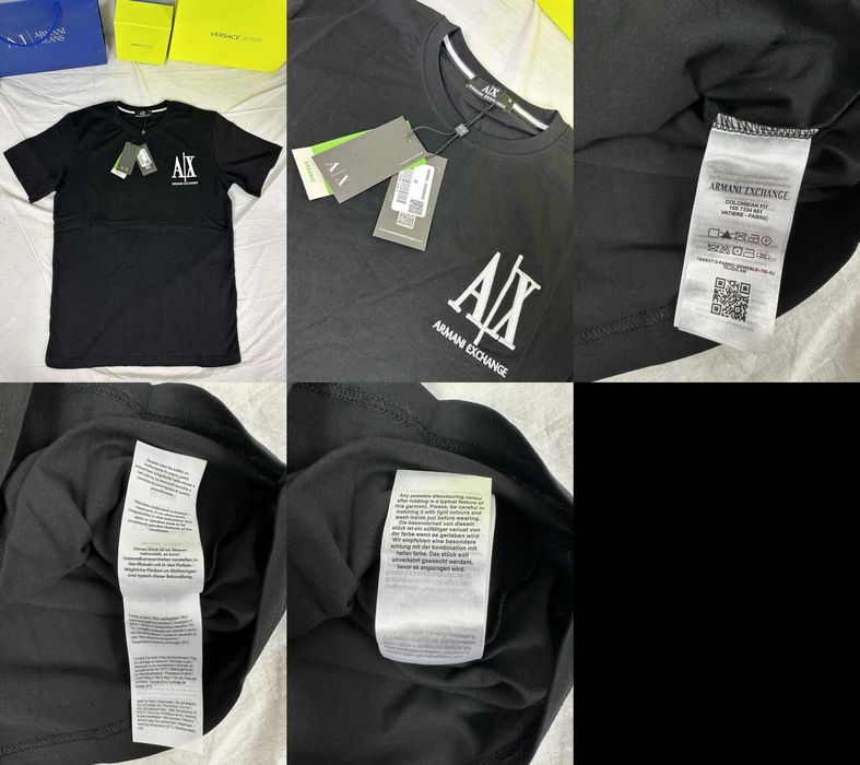 Koszulka armani t-shirt exchange koszulki męskie ax nowość aj