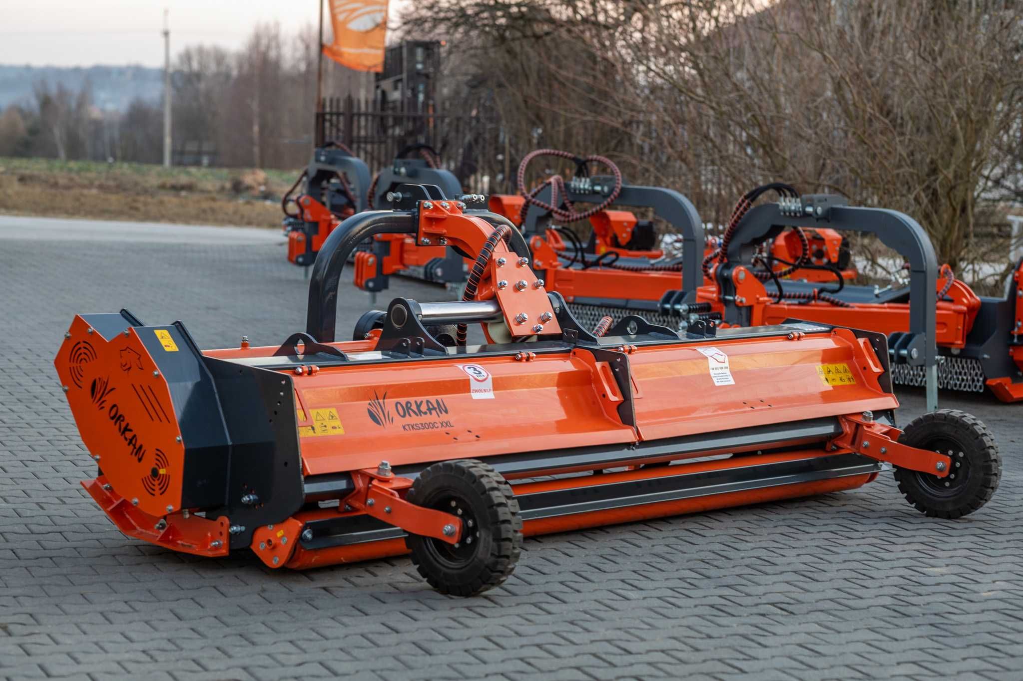 Kosiarka bijakowa mulczer Orkan KTKS 300C XXL koszenie łąk kukurydzy